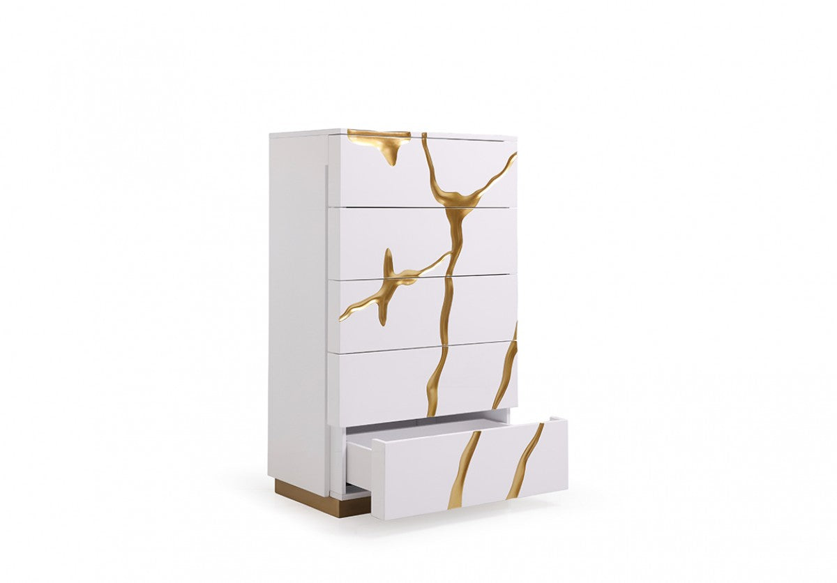 Paramount Chest With Gold Accents