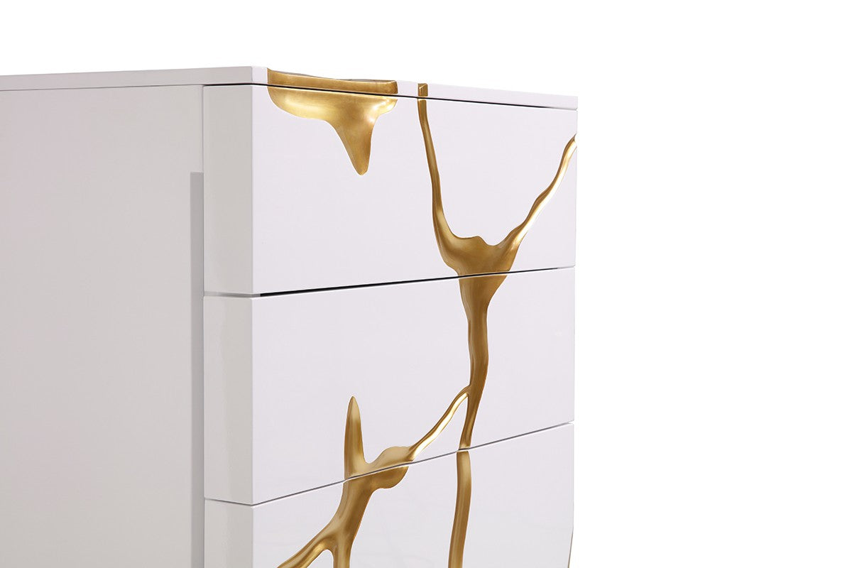 Paramount Chest With Gold Accents