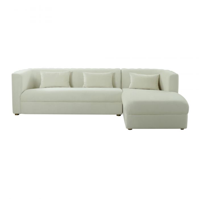 Callie Velvet Sectional - RAF