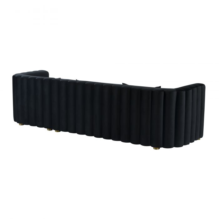 Callie Velvet Sectional - RAF