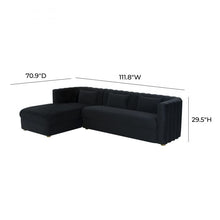 Load image into Gallery viewer, Callie Velvet Sectional - LAF
