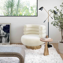 Load image into Gallery viewer, Naomi Velvet Swivel Chair